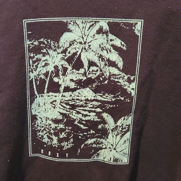 Roxy Hoodie Sweatshirt Full Zip Hawaii M - Picture 2 of 7